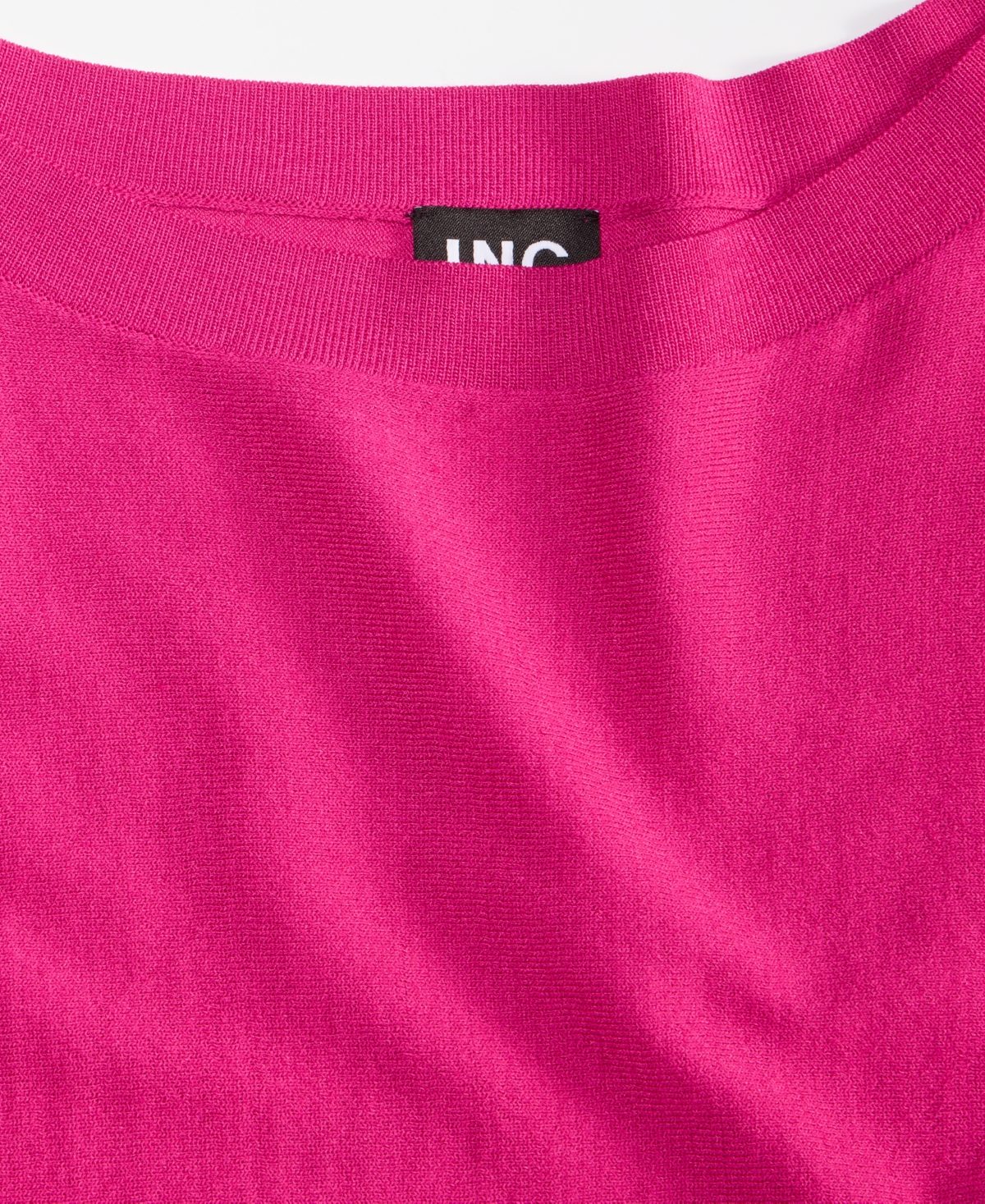 Inc International Concepts Women's Boat-neck Sweater, Macy's Exclusive In Pink