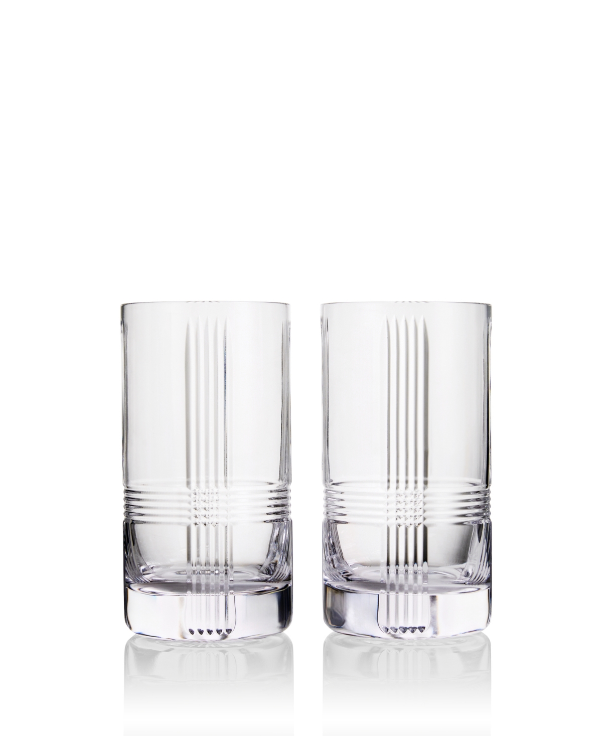 Marquis By Waterford Vector Highball Glasses, Set Of 2 In Transparent