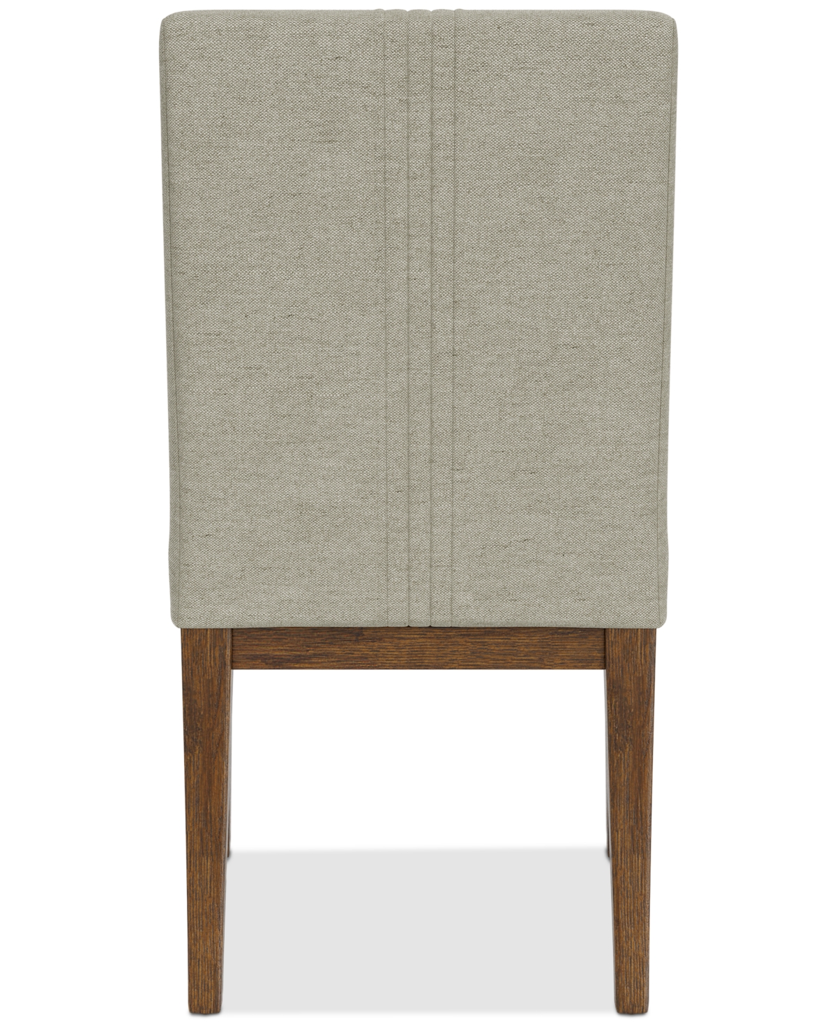 Macy's Davie Cracked Oak Upholstered Chair In Brown