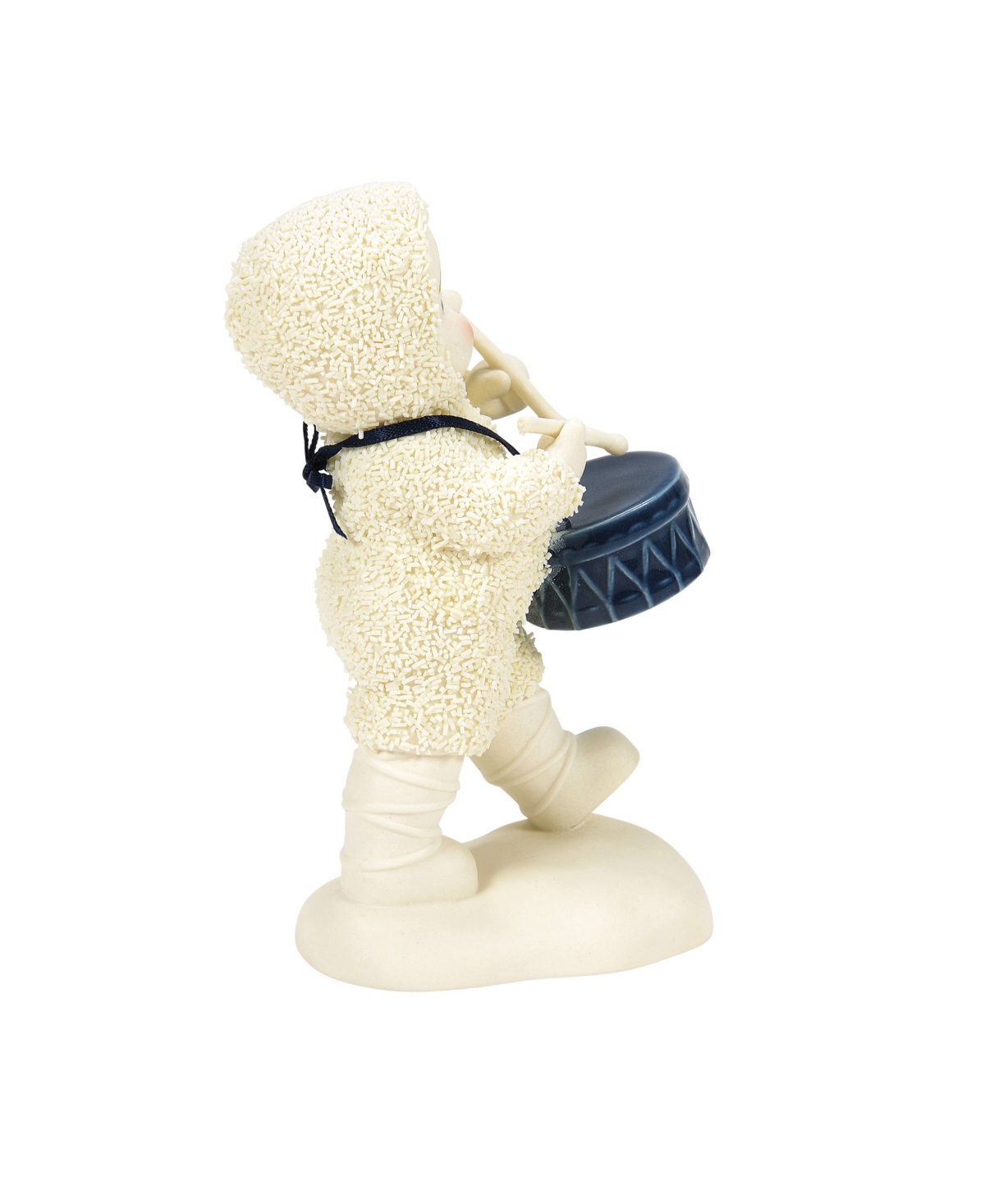 Department Five Snowbabies Little Drummer Baby Figurine In Neutral