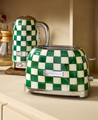 Emerald Check Electric Kettle