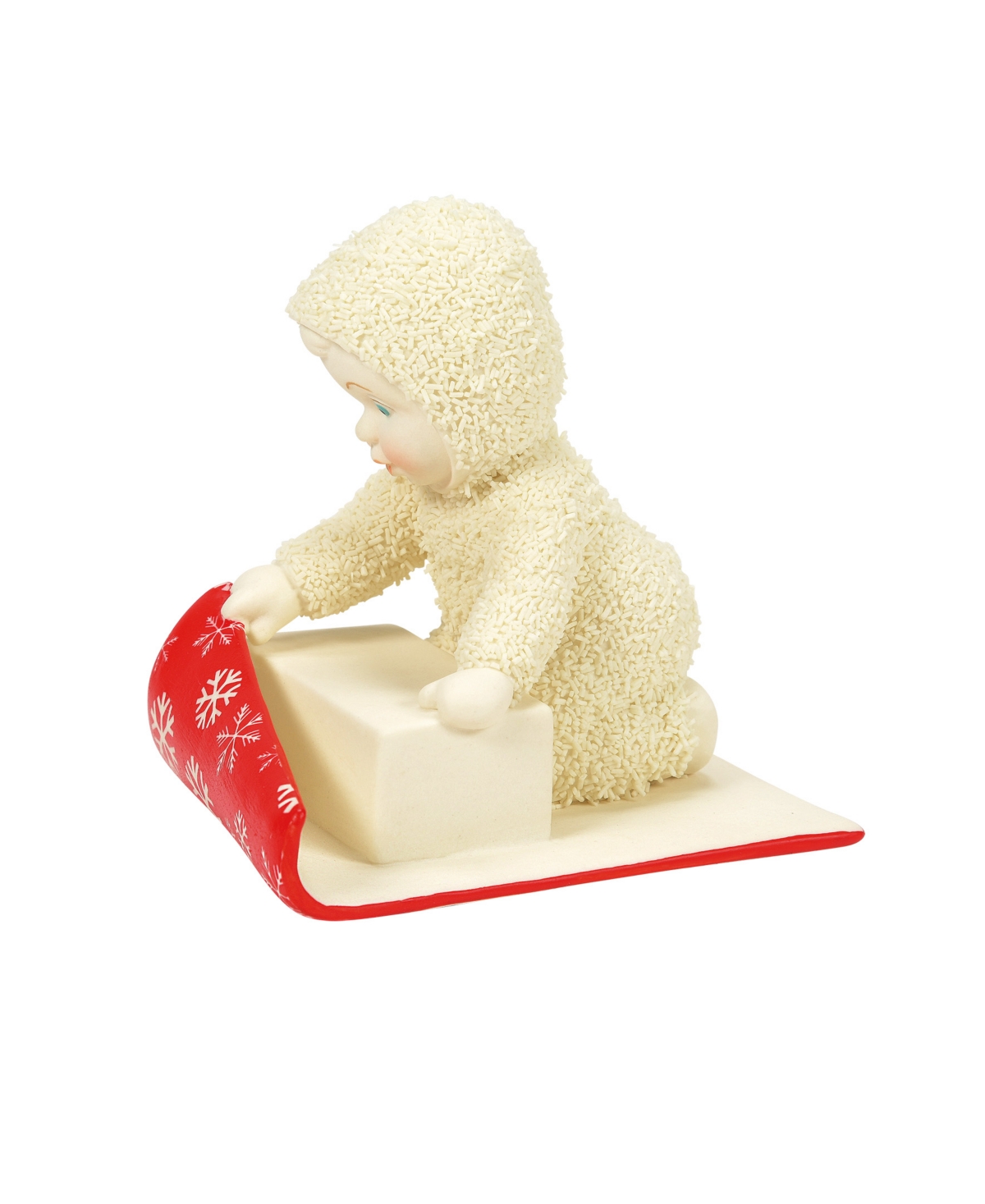 Department Five Snowbabies Wrapped Up In Christmas Figurine In Multi