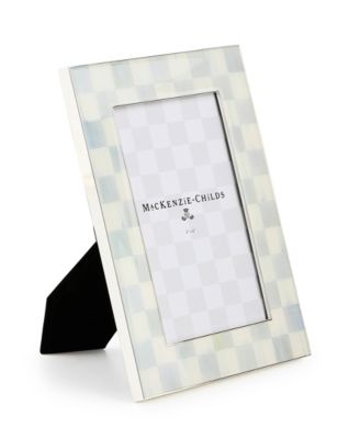 Sterling Check Silver Plated Frame, 4" x 6"