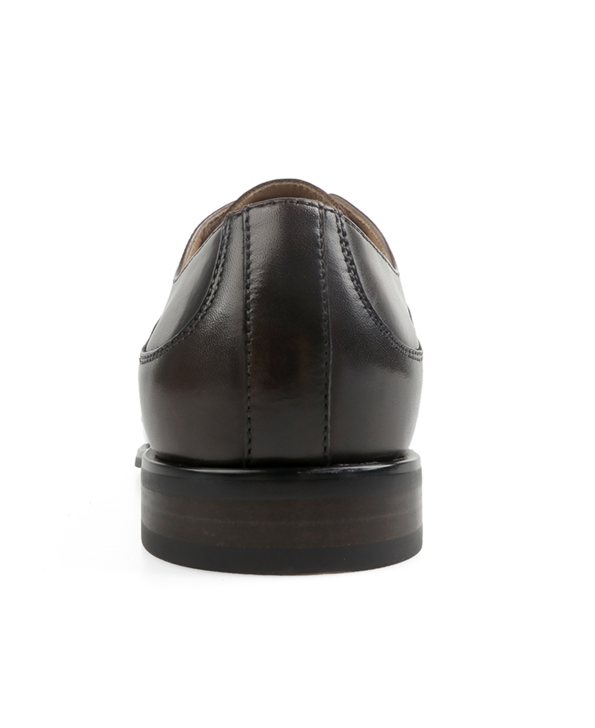 Alfani Men's Jeffersonn Genuine Leather Lace Up Dress Shoes, Macy's Exclusive In Black