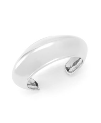 Rhodium Boho Statement Cuff Bracelet