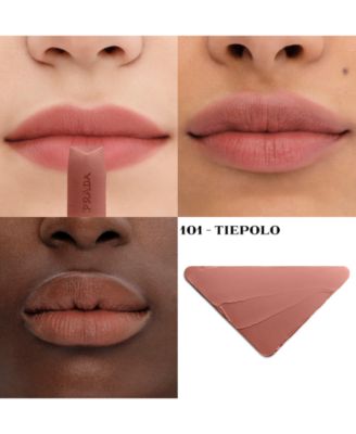 PRADA 4-Pc. Beauty Triangle-Shaped Metallic Clutch Makeup Set