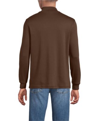 Men's Cotton Supima Mock Turtleneck
