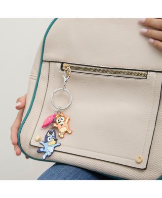 & Bingo Layered Charm Keychain with Balloon Accent