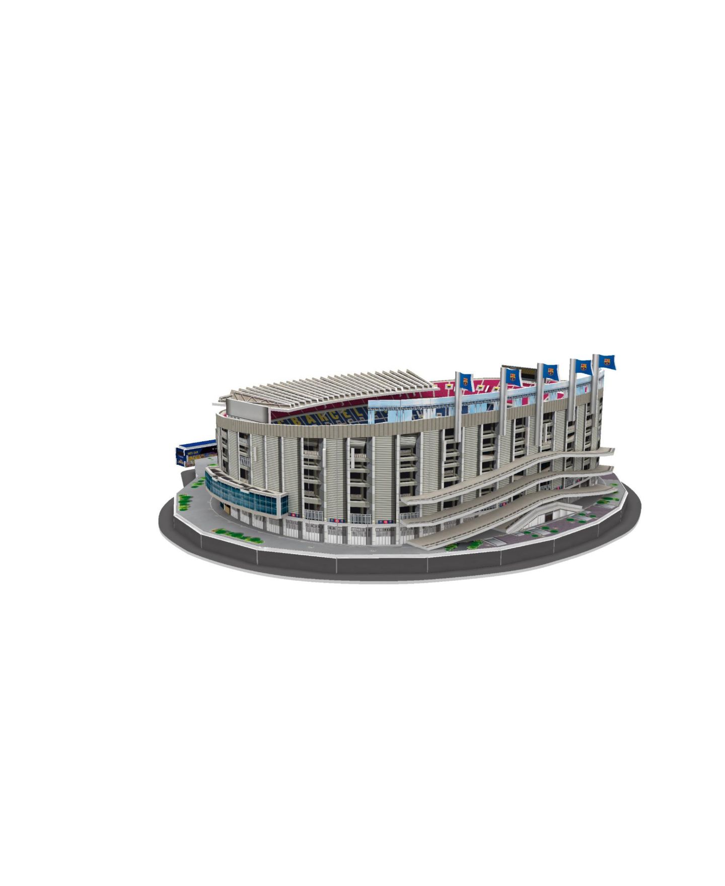 Детская игрушка Banbo Toys Spotify Camp Nou (FCB) Stadium 3D Puzzle — фото 5