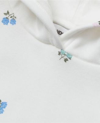 Girls Embroidered Hoodie Sweatshirt