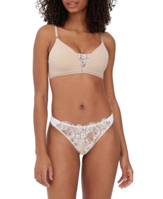 Women's Entice Front Lace Thong