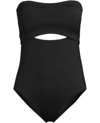 Women's Bandeau Cut Out One Piece