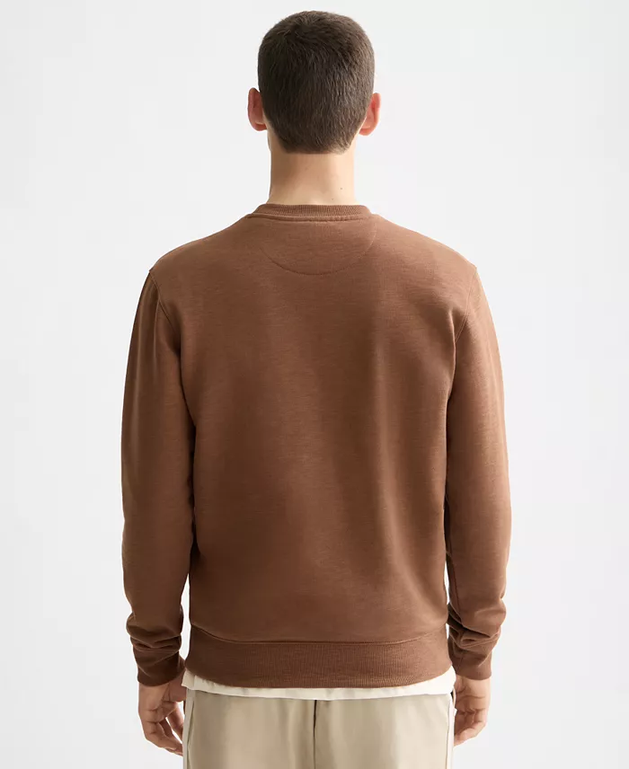 Men's Logo Detail Crewneck Sweatshirt - thumbnail 4