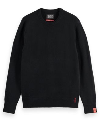 Men's Solid Crewneck Sweater