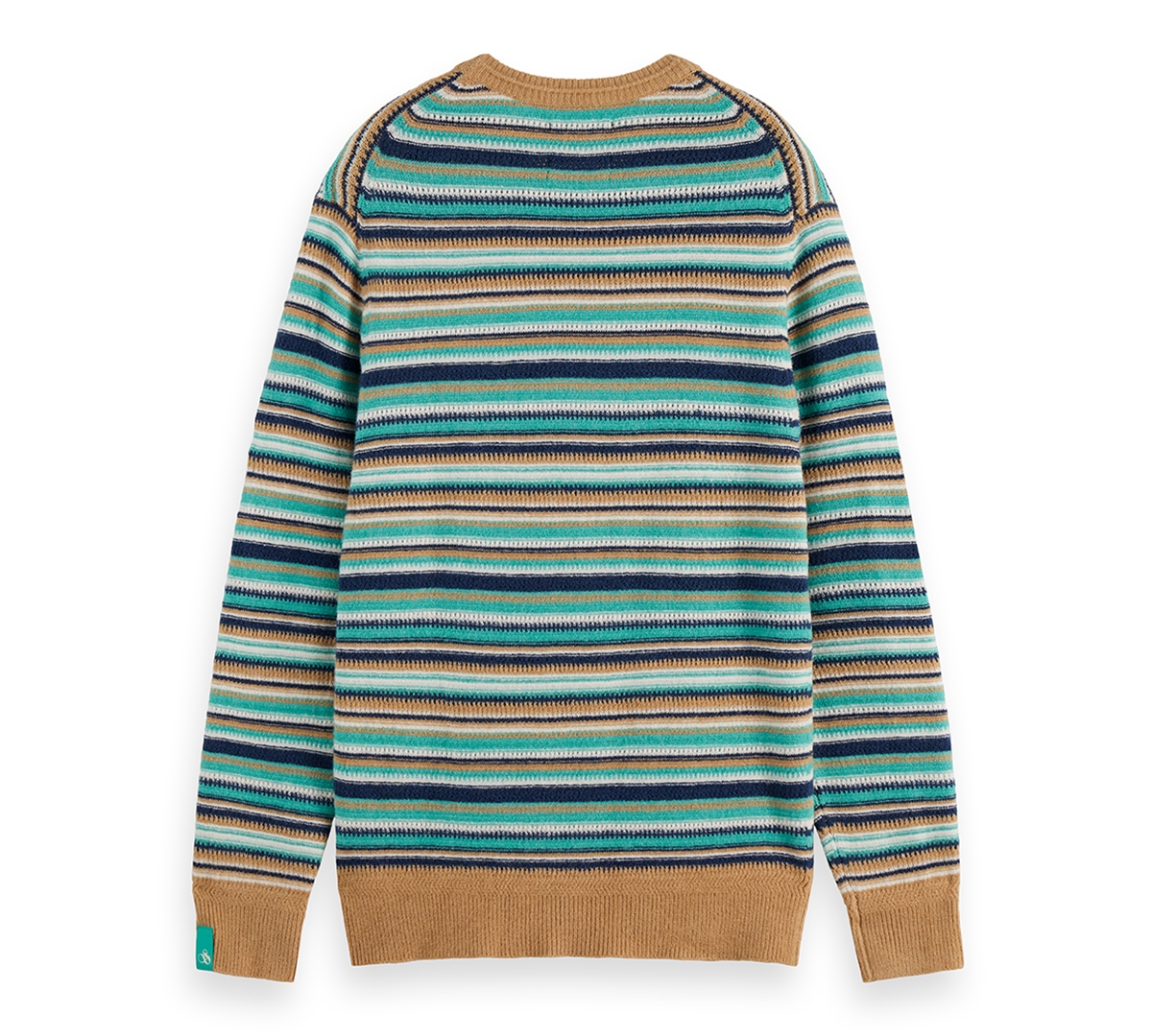 Scotch & Soda Men's Striped Long Sleeve Sweater