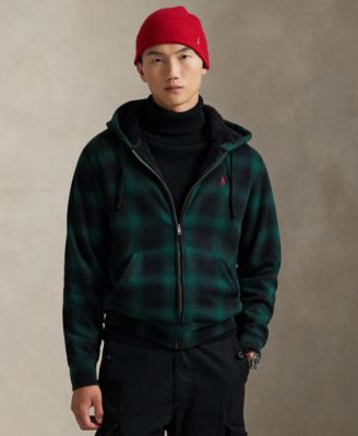 Polo Ralph Lauren - Men's Plaid Fleece Full-Zip Hoodie