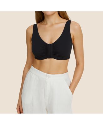 Women's Ease Cotton Front Closure Bra for Mastectomy