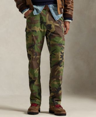 Polo Ralph Lauren - Men's Classic Fit Camo Canvas Cargo Pants