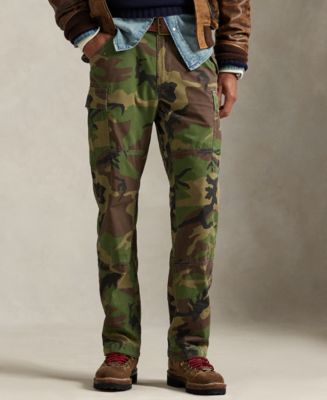 Polo Ralph Lauren Men's Classic Fit Camo Canvas Cargo Pants - Macy's