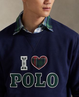 Men's RL Fleece I Heart Polo Sweatshirt