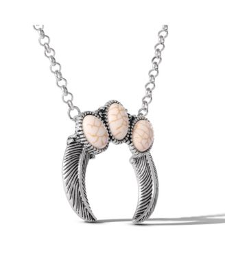 Ox Silver Western Necklace