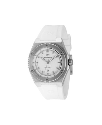 Women's TM-416049 CORAL Quartz 3 Hand Silver Dial Watch