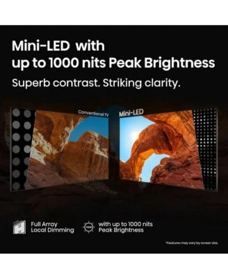 65" Class U6 Series Mini-LED QLED 4K UHD Smart Fire TV