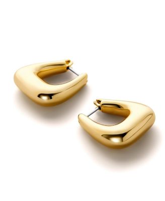 Chunky Gold Hoop Earrings - Colene