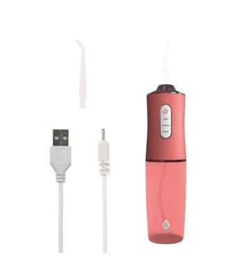 USB Rechargeable Water Flosser Helps Remove Plaque & Dilute Harmful Toxins