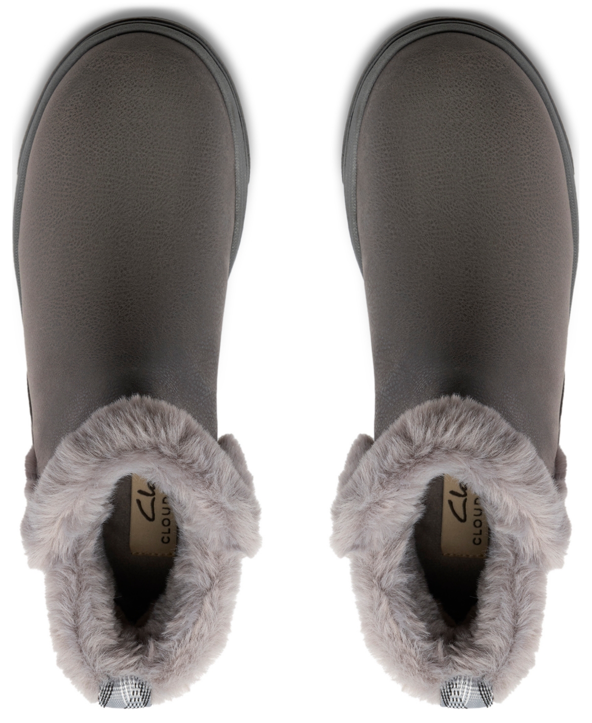 Clarks Breeze Fur In Gray