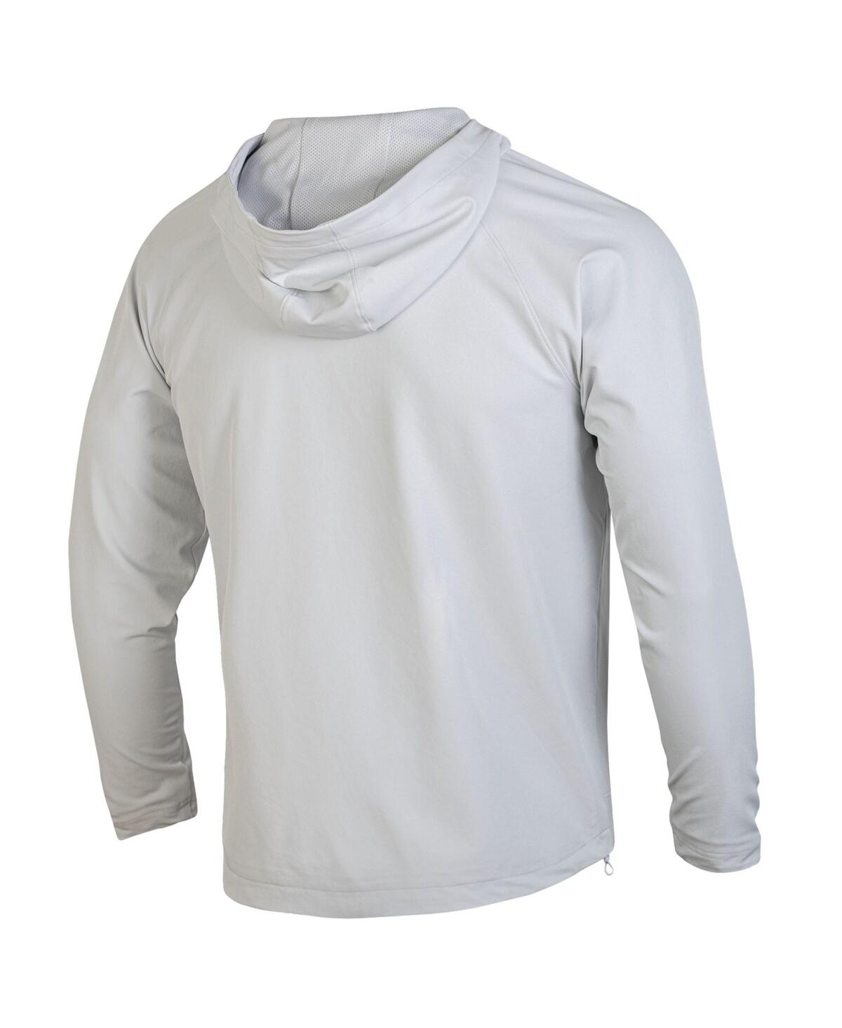 Under Armour Men's White Notre Dame Fighting Irish All Fight Unstoppable Full-zip Hooded Jacket In White