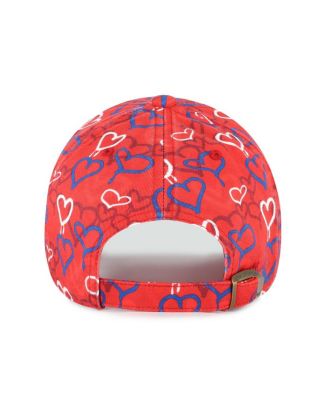 Big Girls Red St. Louis Cardinals Mural Clean Up Adjustable Hat