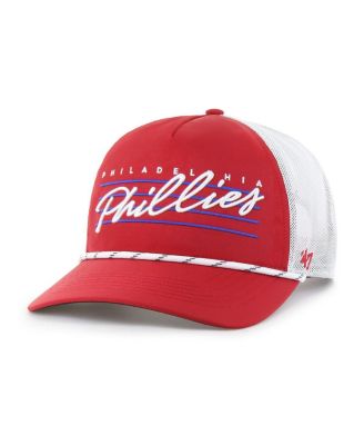 '47 Brand - Men's Red Philadelphia Phillies Brrr Downburst Mesh Hitch Adjustable Hat