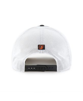 Men's Black Baltimore Orioles Brrr Downburst Mesh Hitch Adjustable Hat