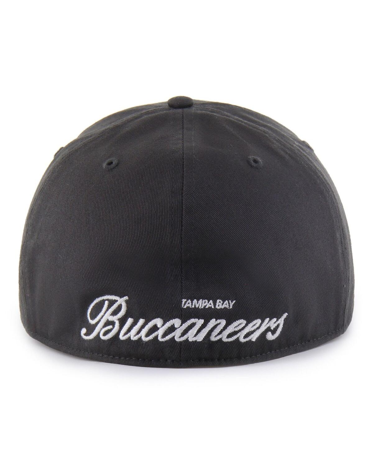 '47 Brand Men's Pewter Tampa Bay Buccaneers Foundational Franchise Fitted Hat