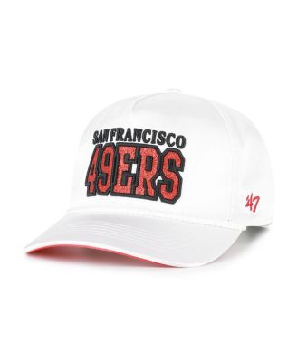 Women's White San Francisco 49ers Outspoken Hitch Adjustable Hat