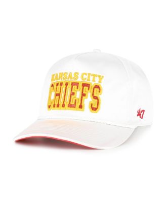 Women's White Kansas City Chiefs Outspoken Hitch Adjustable Hat