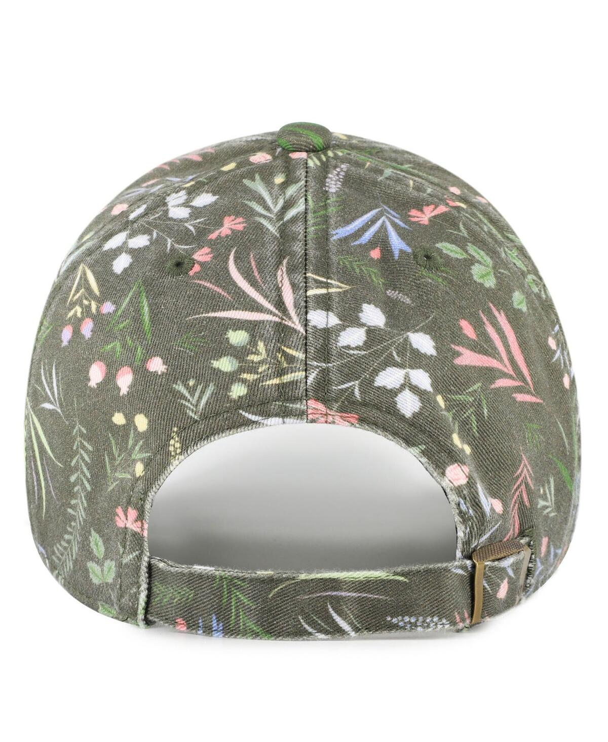 47 Brand Women's Green New Orleans Saints Verbena Clean Up Adjustable Hat In Green