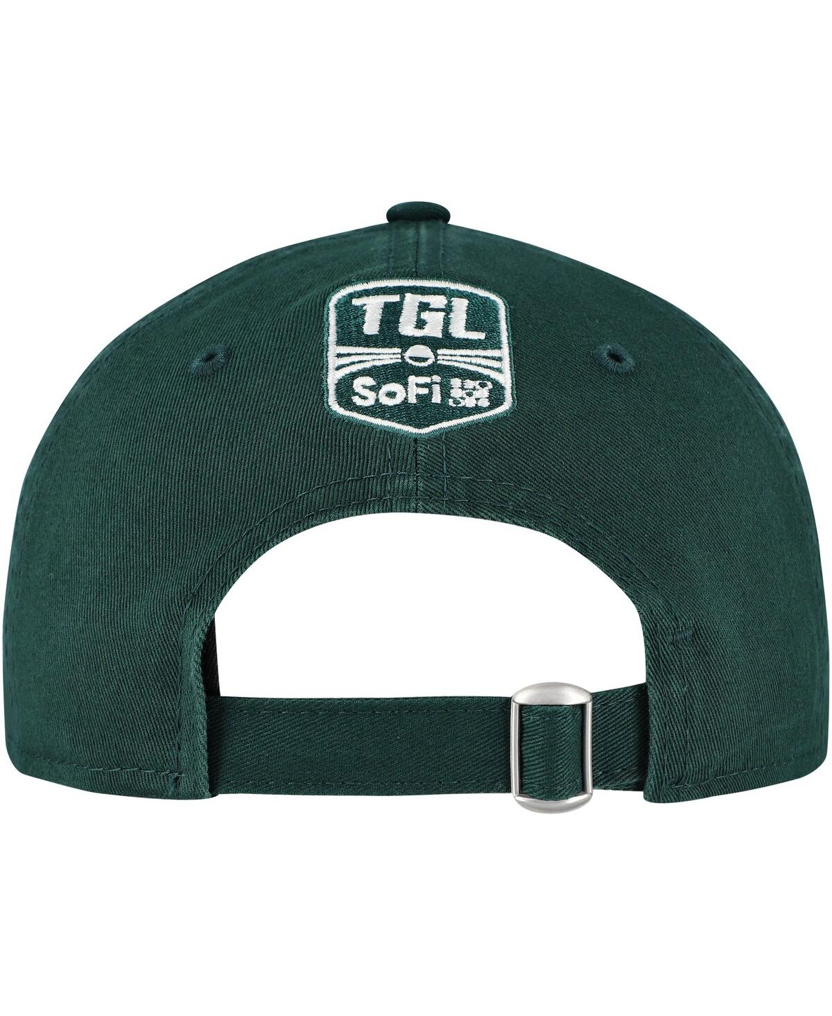 New Era Men's Hunter Green The Bay Golf Club Tgl Team 9twenty Adjustable Hat In Green