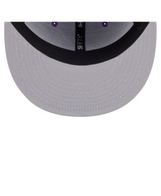 Men's Purple Los Angeles Lakers Deceptor 59FIFTY Fitted Hat