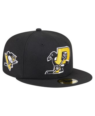New Era - Men's Black Pittsburgh Penguins Deceptor 59FIFTY Fitted Hat