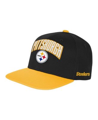 Outerstuff - Preschool Black Pittsburgh Steelers Essentials Adjustable Hat