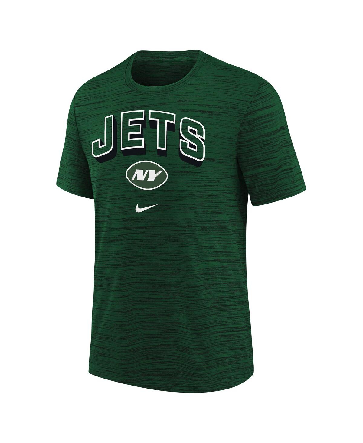 Nike Big Boys And Girls Green New York Jets Sideline Velocity Performance T-shirt In Green