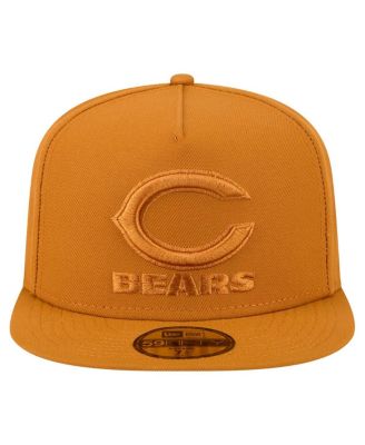 Men's Brown Chicago Bears Color Pack A-Frame 59FIFTY Fitted Hat