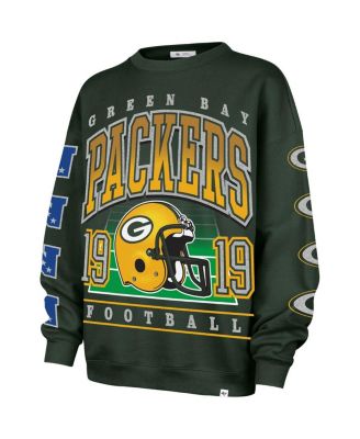 Women's Green Bay Packers Go Big Oversized Pullover Sweatshirt
