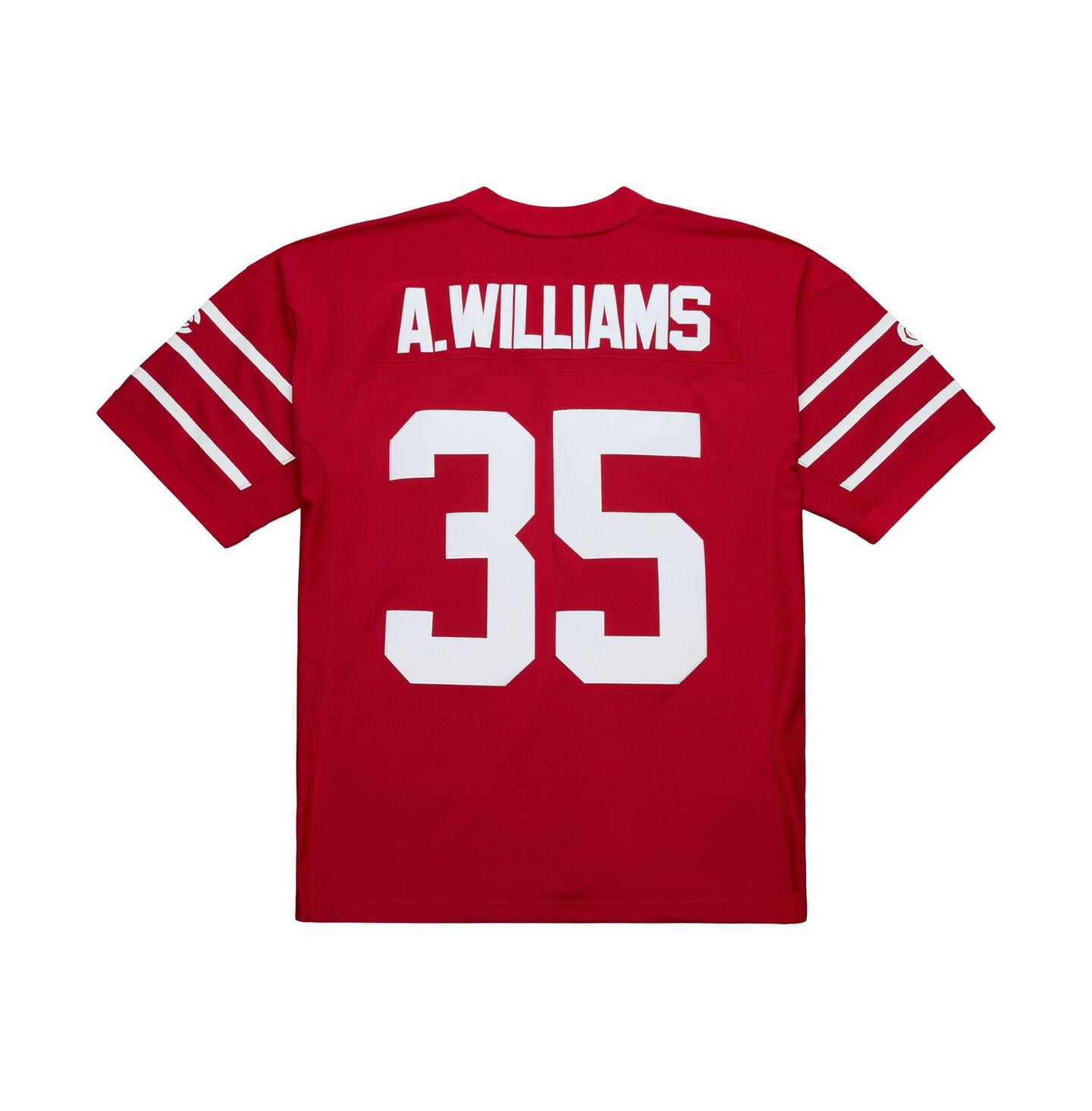 Мужской топ Mitchell & Ness Mitchell Ness Aeneas Williams Cardinal Arizona Cardinals 1994 Legacy Replica Jersey — фото 2