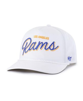 '47 Brand - Men's White Los Angeles Rams Brrr Fairway Hitch Adjustable Hat