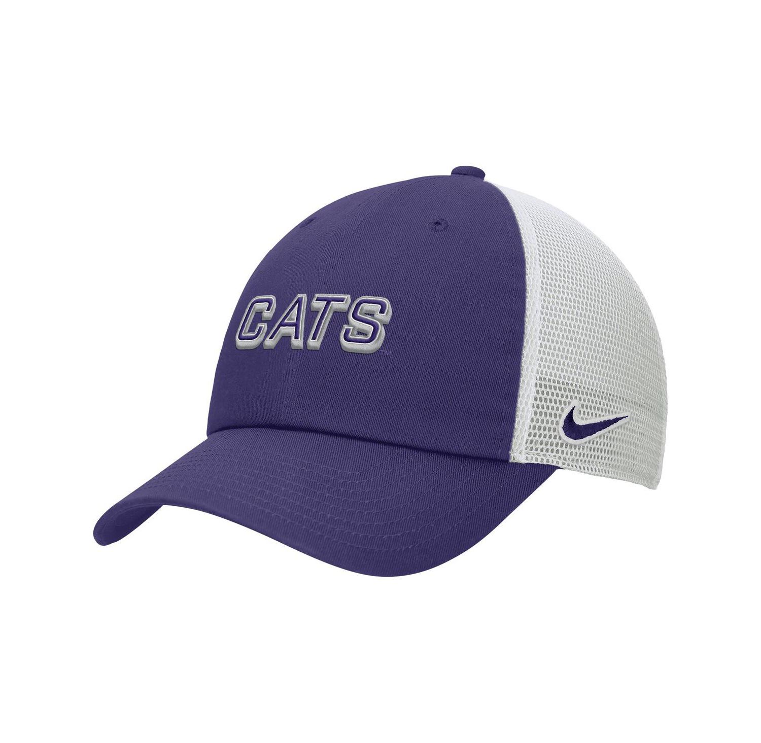 Men's Purple Kansas State Wildcats On-Field Club Adjustable Trucker Hat
