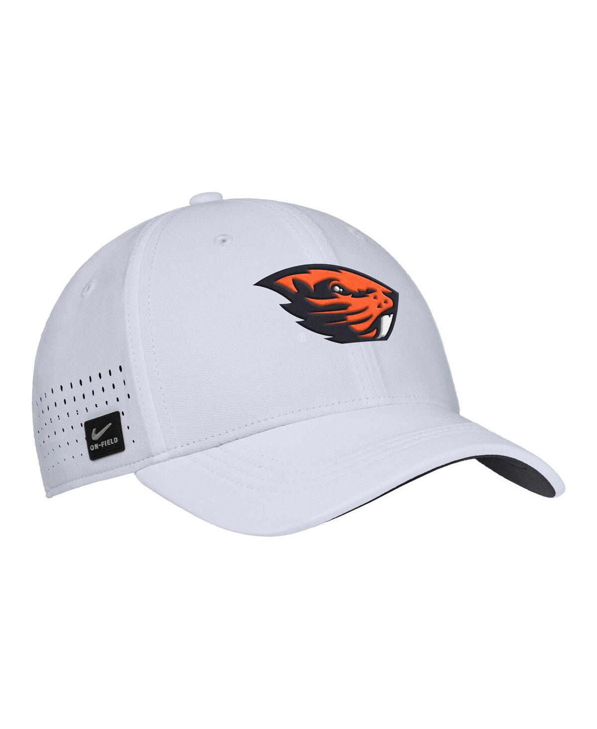 Nike Men's White Oregon State Beavers 2025â On-field Performance Flex Hat