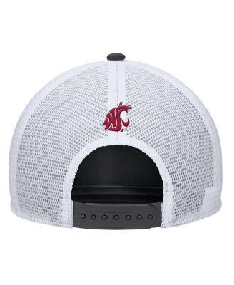 Men's Anthracite Washington State Cougars 2025 On-Field Rise Trucker Performance Adjustable Hat
